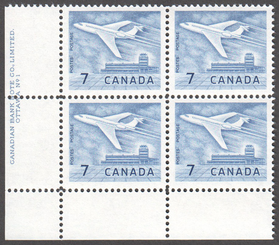 Canada Scott 414 MNH PB LL Pl 1 (A12-5) - Click Image to Close